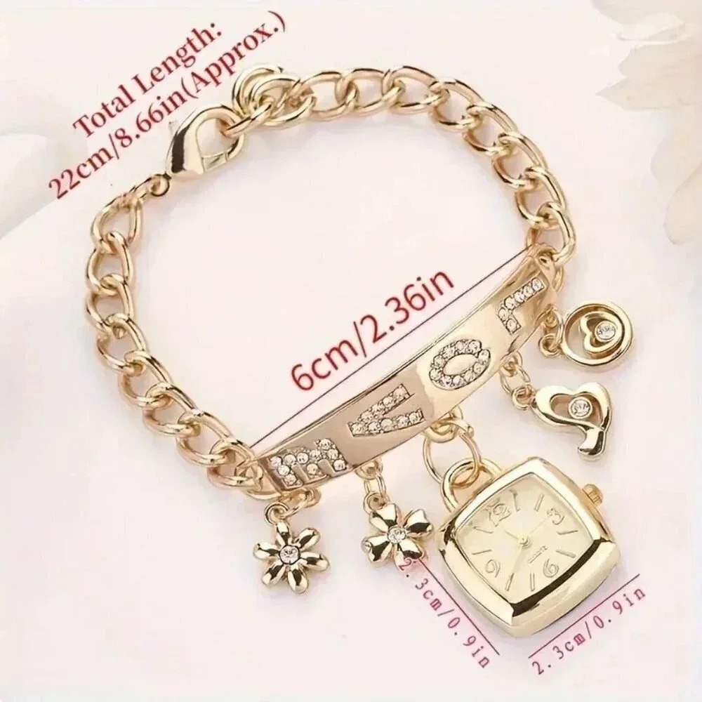 Bracelet Watch (Golden Color) - Picture 2 of 3